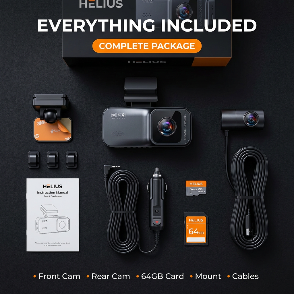 Helius™ Dash Cam